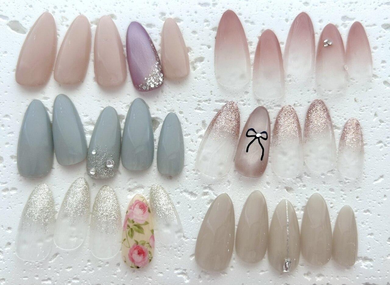 【ワンポイントアート】破格値★職場OK★オフィスネイル￥４９８０