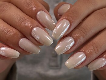 ファミーユネイル(Fameu nail)/mirror × pearl.