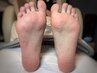 【foot＊ケア＊角質ケア付】フットケア＋角質除去　￥6800