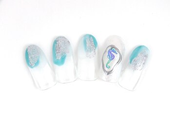 エリクサーネイル 神田(Elixir Nail)/シンプル /クーポン使用