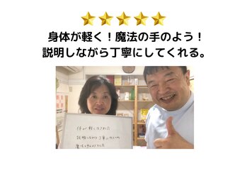 本八幡整体院やわらぎ/身体が軽く！魔法の手のよう！