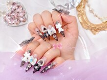 ワンホンネイル 新宿(Rumi Nail)/長さだし/パーツ付け放題/10本