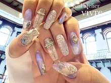 ヴィーヴル(vivre.)/リング/モロッカン/手書き