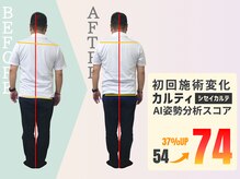 カイロプラクティック健寿/初回施術後のビフォーアフター♪