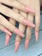 サムズネイル(Sam's NAIL)の写真/[豊川/牛久保]ワンカラ-多め,シンプルデザインも人気♪ベ-スはクリアカラ-のみならずパウダ-有!(別途料金)
