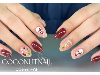 ココナッツネイル/クリスマスネイル