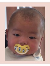 きょうわ整体院/施術中のお子さまの様子