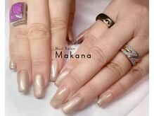 マカナ(Makana)/ピンクベージュネイル