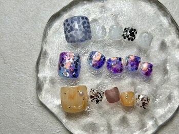 フットネイル ホロネイル