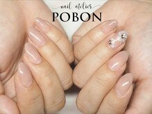 ネイルアトリエ ポボン(nail atelier POBON)/フラワーネイル