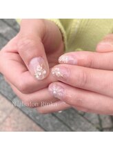 凜花/シェル×桜アート