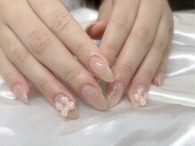 インザピンクリリー(in the pink LILY)/リボンネイル