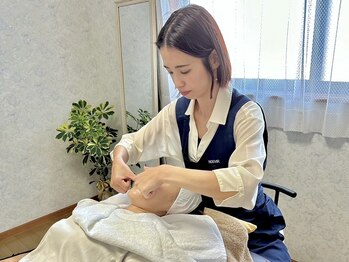 ワナ(WANNA)の写真/自然派化粧品を使ったフェイシャルマッサージ♪敏感肌の方にもおすすめ◎