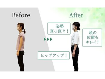 Nピラティス 横浜店/猫背姿勢が変わるピラティス!