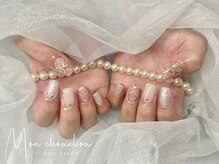 モンシュシュ 吉祥寺(Mon chouchou)/*秋カラー チェックネイル*