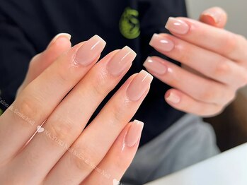 ナユキネイル 渋谷店(NA.YUKI NAIL)/ベージュ系上品ネイル