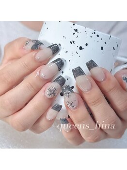 クイーンズビューティーサロン 新宿本店(Queen's beauty salon)/チップアートやり放題つけ放題