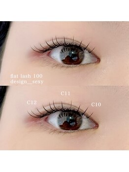 マケア 柏店(Makea)/【マツエク】フラットラッシュ