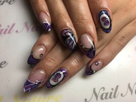 お客様ネイル☆バタフライ