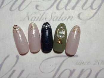 ウータン(Wu-Tang)/ビジューネイル♪ ￥9800