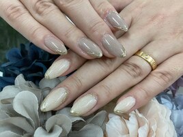 【田坂】流行ミラーネイル