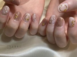 【パラジェル】ブライダルネイル