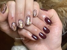 スノー ドロップ(Snow drop)/左右非対称