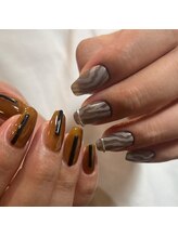 ブランシュ(Blanche)/秋ネイル