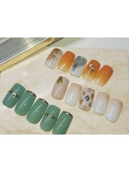 ショートネイルデザインが豊富