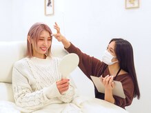 こだわり3【確かな技術を提供】Miraは眉毛のプロ☆「骨格」「トレンド」からあなたに一番似合う眉毛を♪