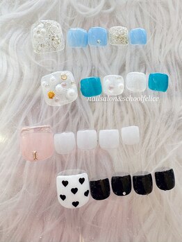 FOOTパラジェル定額￥8800