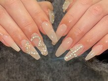 ジェミーネイル シンジュク(Jemiy nail shinjuku)/【Airi】チェーンハート¥8900