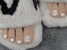 《FOOT》オーロラミラーネイル　￥6000