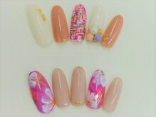 ネイルサロンセレーネ(Selene)/ツイードネイル