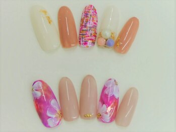 ネイルサロンセレーネ(Selene)/ツイードネイル