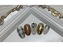 クリスマスネイル