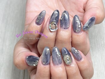 アン ジョーヌドラゴ/【自爪ネイル】冬ネイル