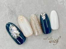 ウィズ 神戸(with)/キラキラネイル