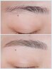 【眉毛の印象チェンジ】眉毛スタイリング+眉毛パーマ+おでこワックス ¥13200