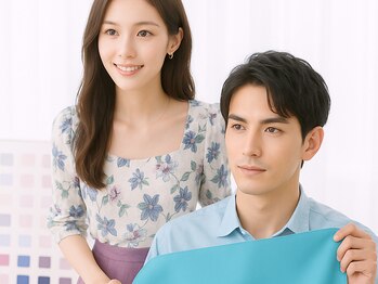ビューティー アンド トーナリティ(Beauty N Tonality)の写真/【第一印象は“見た目”が9割!?】垢抜け・好印象・清潔感UP◎メンズ歓迎のパーソナルカラー＆骨格診断！