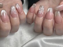 ケー 渋谷店(K)/【ジェル】マグネット×蝶