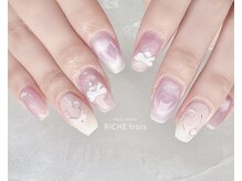 リッシュ トロワ(RICHE trois)/ちゅるんさくらんぼネイル