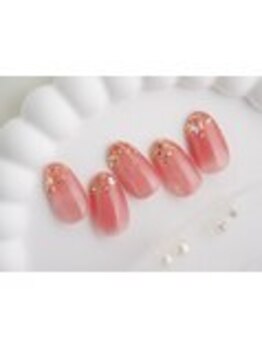 ホワイトネイル 鳳店(WHITE NAIL)/うるツヤレッド/赤/シェル