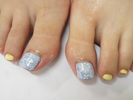 ペイズリー柄フット5764円