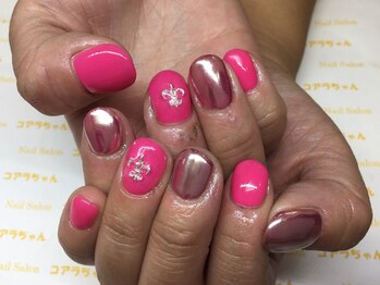 ネイルサロン コアラちゃん/【ミラーネイル】