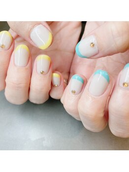 爪屋べっぴん堂/カラフルフレンチ