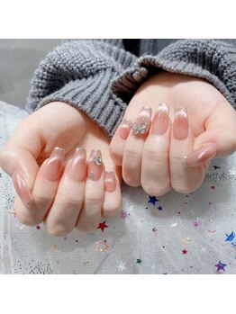 クイーンズビューティーサロン 新宿本店(Queen's beauty salon)/チップ長さだしやり放題