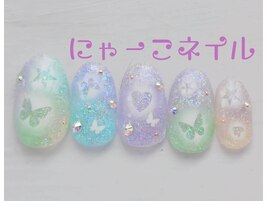 カラフル冬ネイル☆定額￥7980