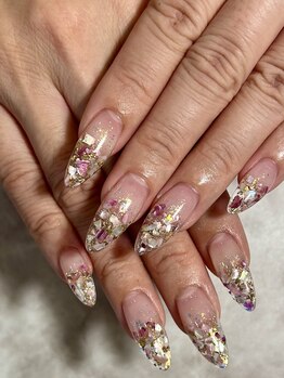 リーベスト 四条畷店(REBEST)/持ち込みデザインネイル