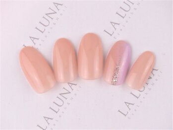 ラルナ ネイルアンドアイラッシュサロン(LA LUNA nail & eyelash salon)/2月3月◇定額ナチュラル◇